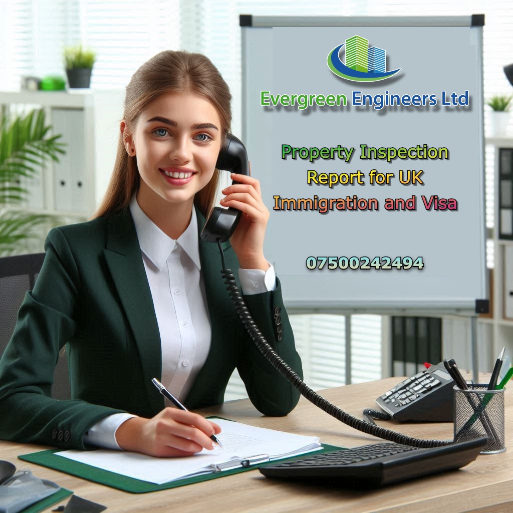 Property Inspection Report Watford for UK Immigration and Visa by certified housing surveyors