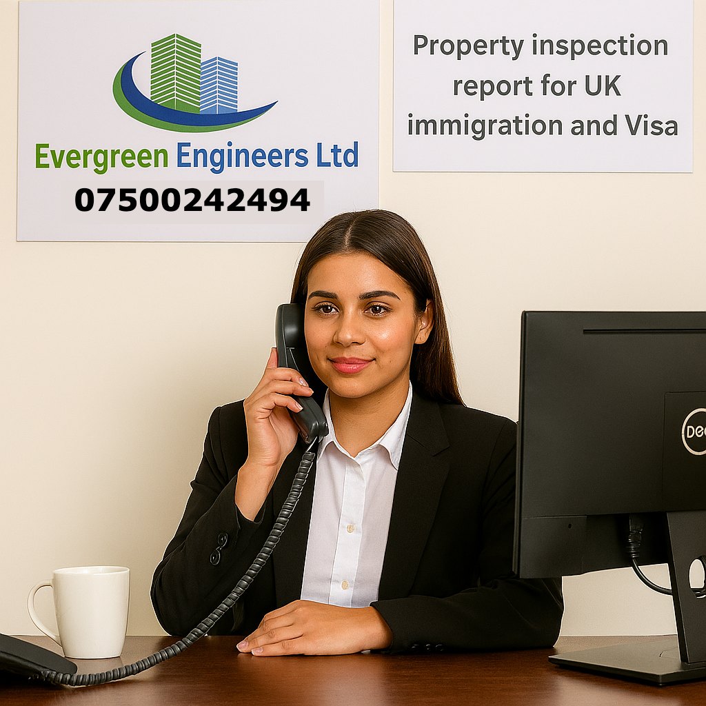 Property Inspection Report Coventry for UK Immigration and Visa by certified housing surveyors