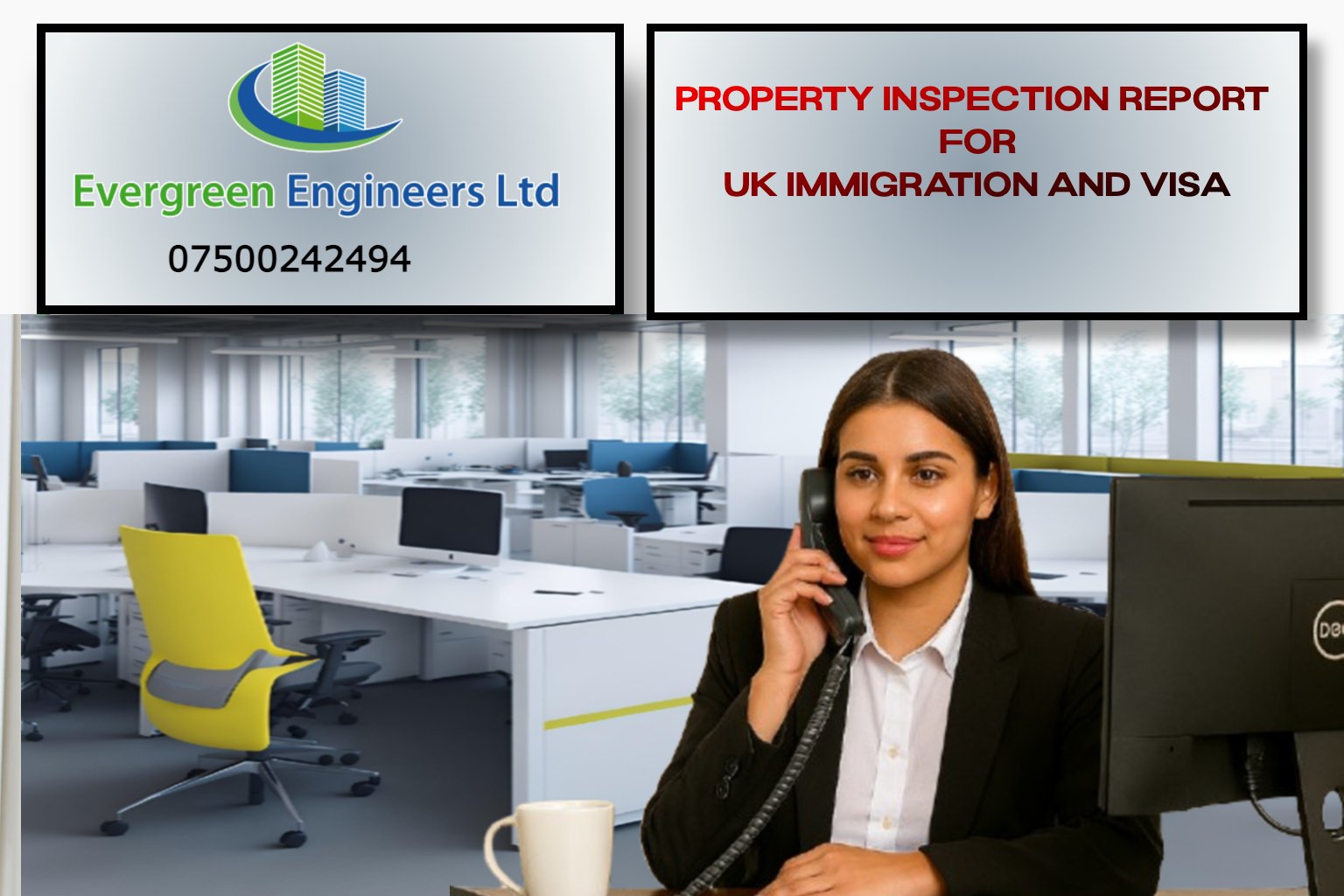 Property Inspection Report Hemel Hempstead for UK Immigration and Visa by certified housing surveyors