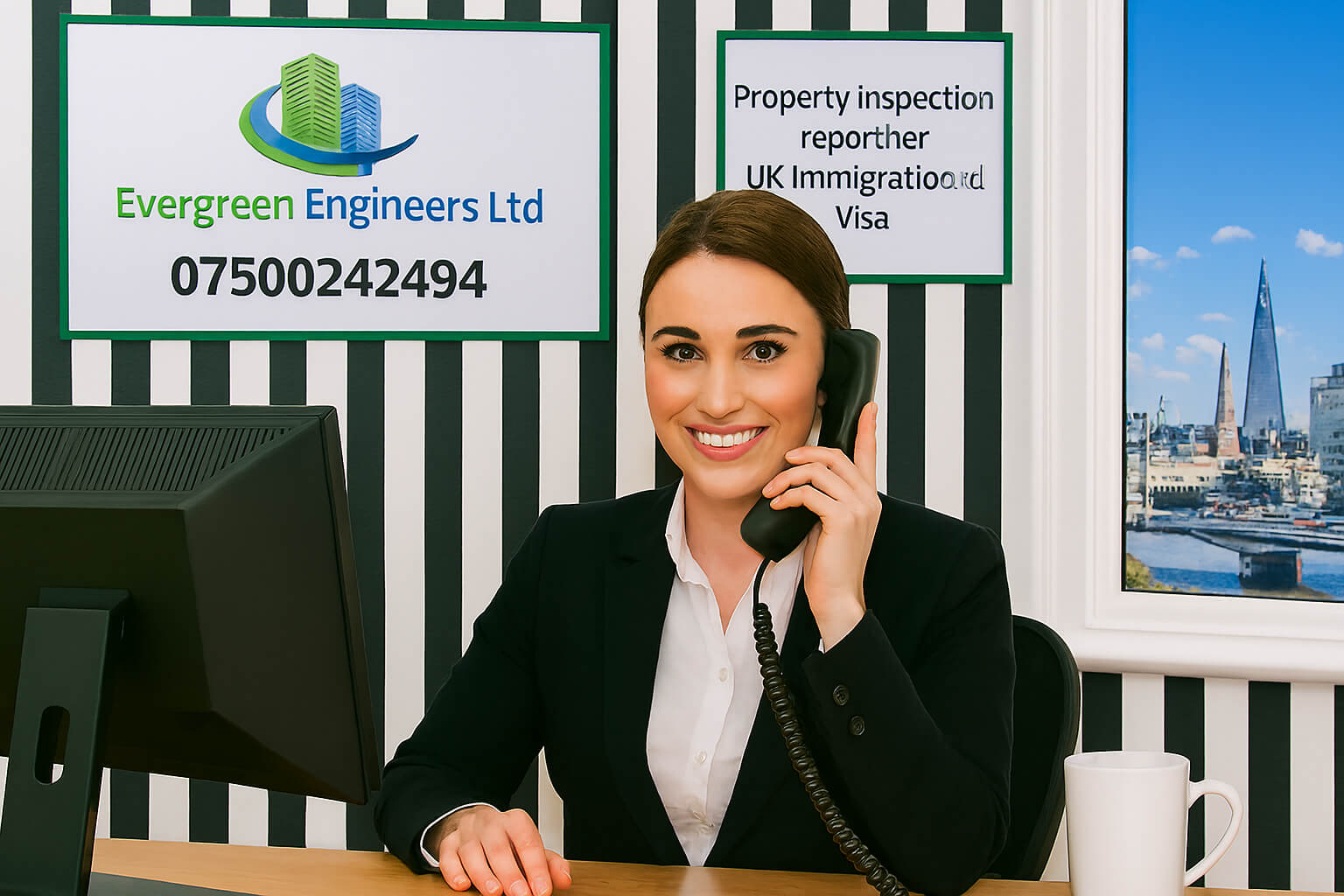 Property Inspection Report Slough for UK Visa and Immigration Application – Prepared by Evergreen Engineers Ltd