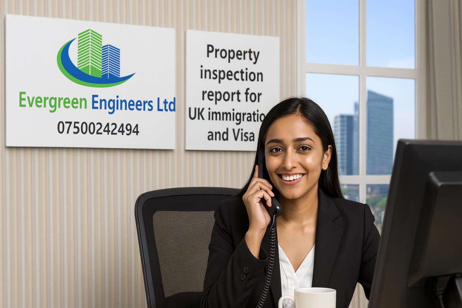 Property Inspection Report Southampton for UK Visa and Immigration by Evergreen Engineers Ltd