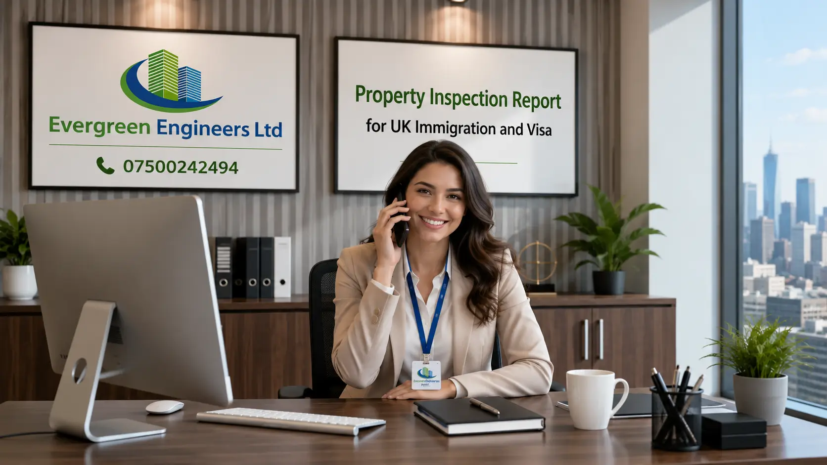 Property Inspection Report Croydon by Evergreen Engineers Ltd for UK immigration and visa applications in South London