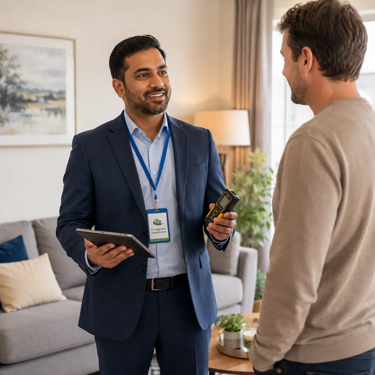 Property inspection report Sutton for UK visa and immigration